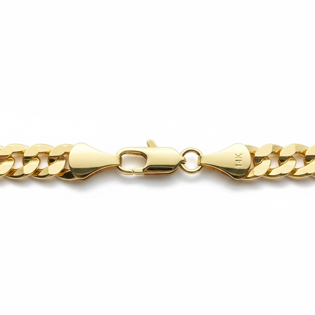 Gold Cuban Chain 20in 7mm